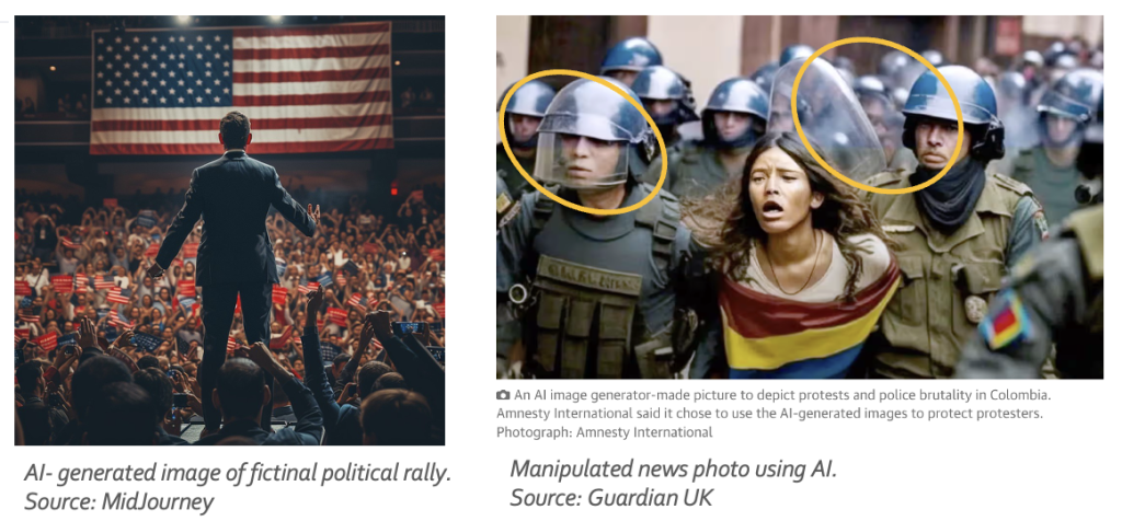 Misinformation: Political & War Images