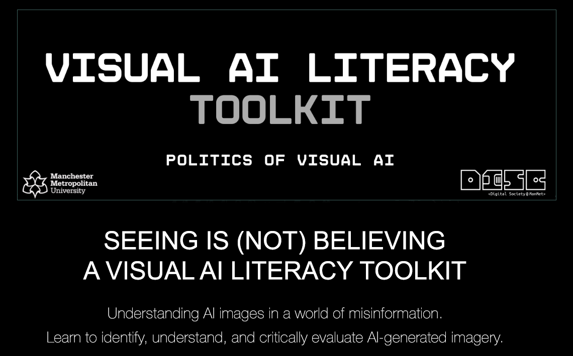 VISUAL AI LITERACY TOOLKIT homepage image